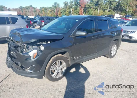 2019 GMC Terrain Sle из США, поврежденный, VIN 3GKALMEV3KL365273